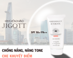 REVIEW Kem chống nắng JIGOTT